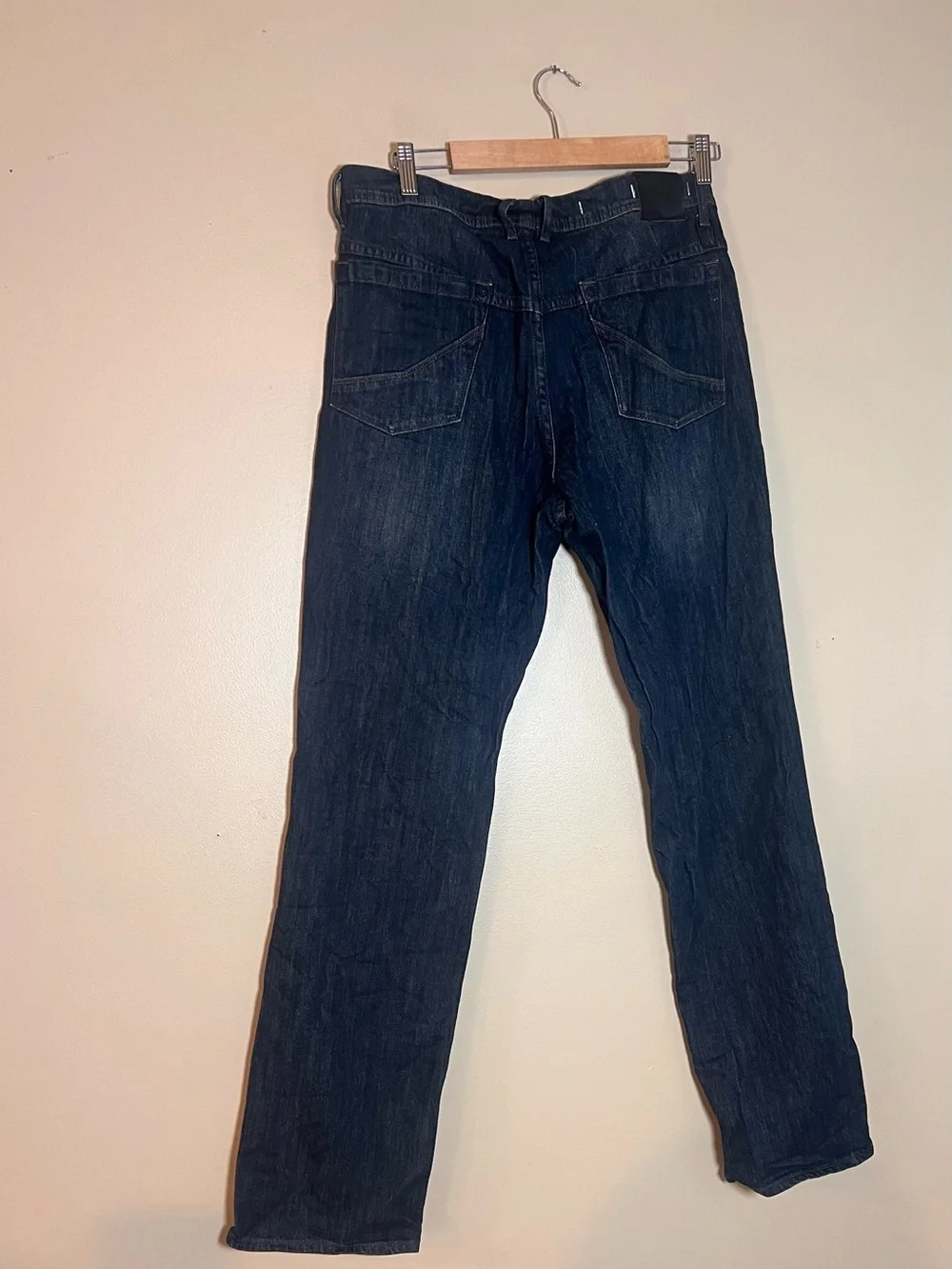 Empyre Skeletor Skinny Fit Denim Jeans Men’s Size 34x32 Dark Wash